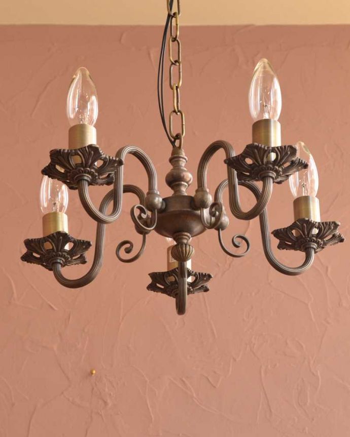 昭和レトロ シャンデリア シャンデリ ゴージャス 旅館 ライト 電球