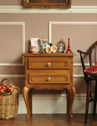 1930年代のアンティーク ナイト テーブル(j-895-f)｜アンティーク家具