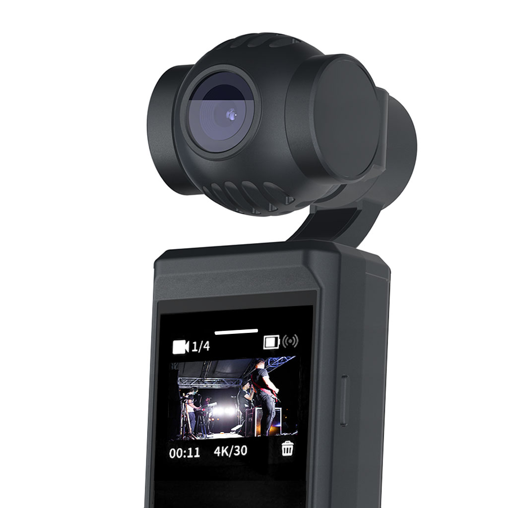 3軸スタビライザー搭載4Kカメラ POMi Pocket Gimbal - 【公式サイト