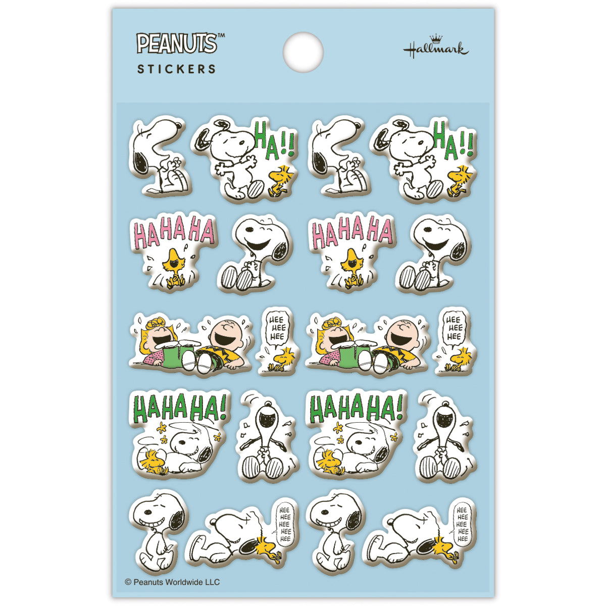 スヌーピー ENJOY 楽しむ【Peanuts All Good／シール】日本ホール