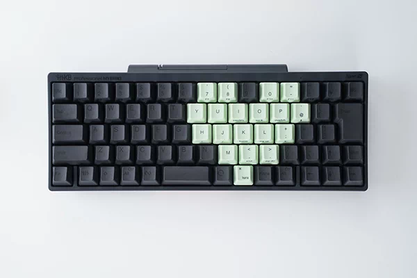 HHKBカラーキートッププロジェクト」第二弾「山葵（わさび）」のキー