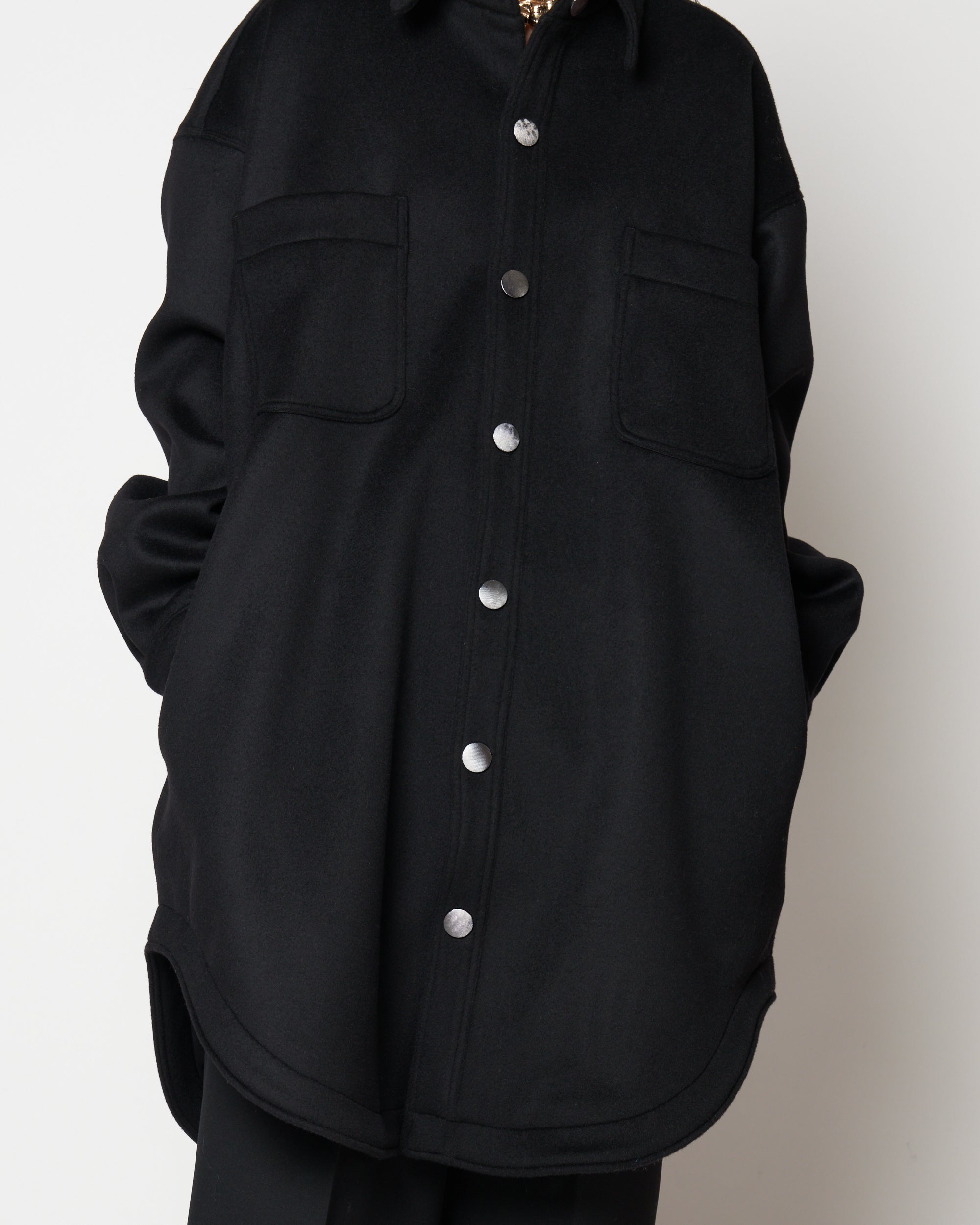 JASLYN - OVERSIZED COTTON POPLIN SHIRT – HARUNOBUMURATA