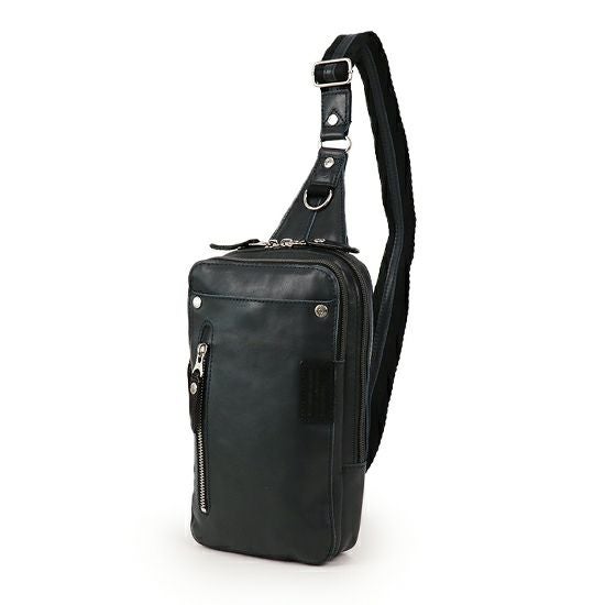 DOUBLES ボディバッグ 牛革×イタリアン牛革 JPU-7463 | ハーヴェスト