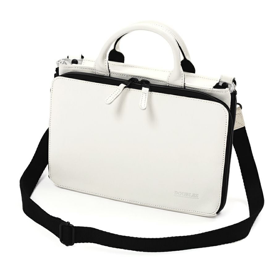 公式】 DOUBLES マチ拡張 スリムショルダーバッグS 牛革 JXG-7346