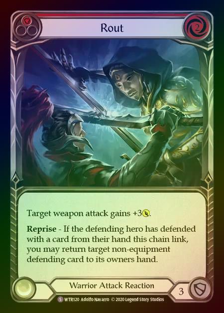 TCG専門店 蓮屋 MtG & FaB & GA / 【RF】[Warrior] Rout [U-WTR120-S