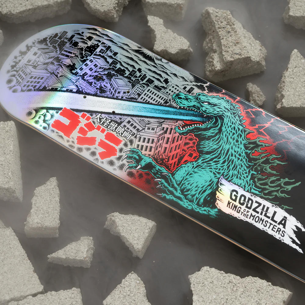 8.25in x 31.8in GODZILLA O'BRIEN REAPER SKATEBOARD DECK – ハスコ