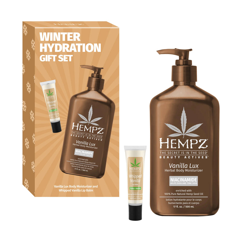 Winter Hydration Vanilla Lotion & Lip Balm Gift Set