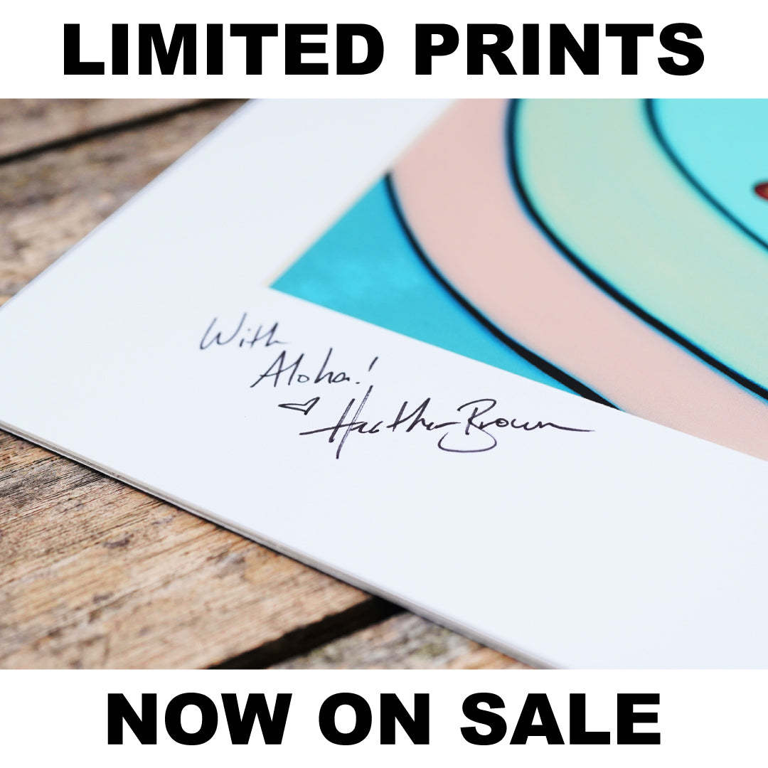 直筆サイン入りマットプリント 限定販売スタート！ – HeatherBrown