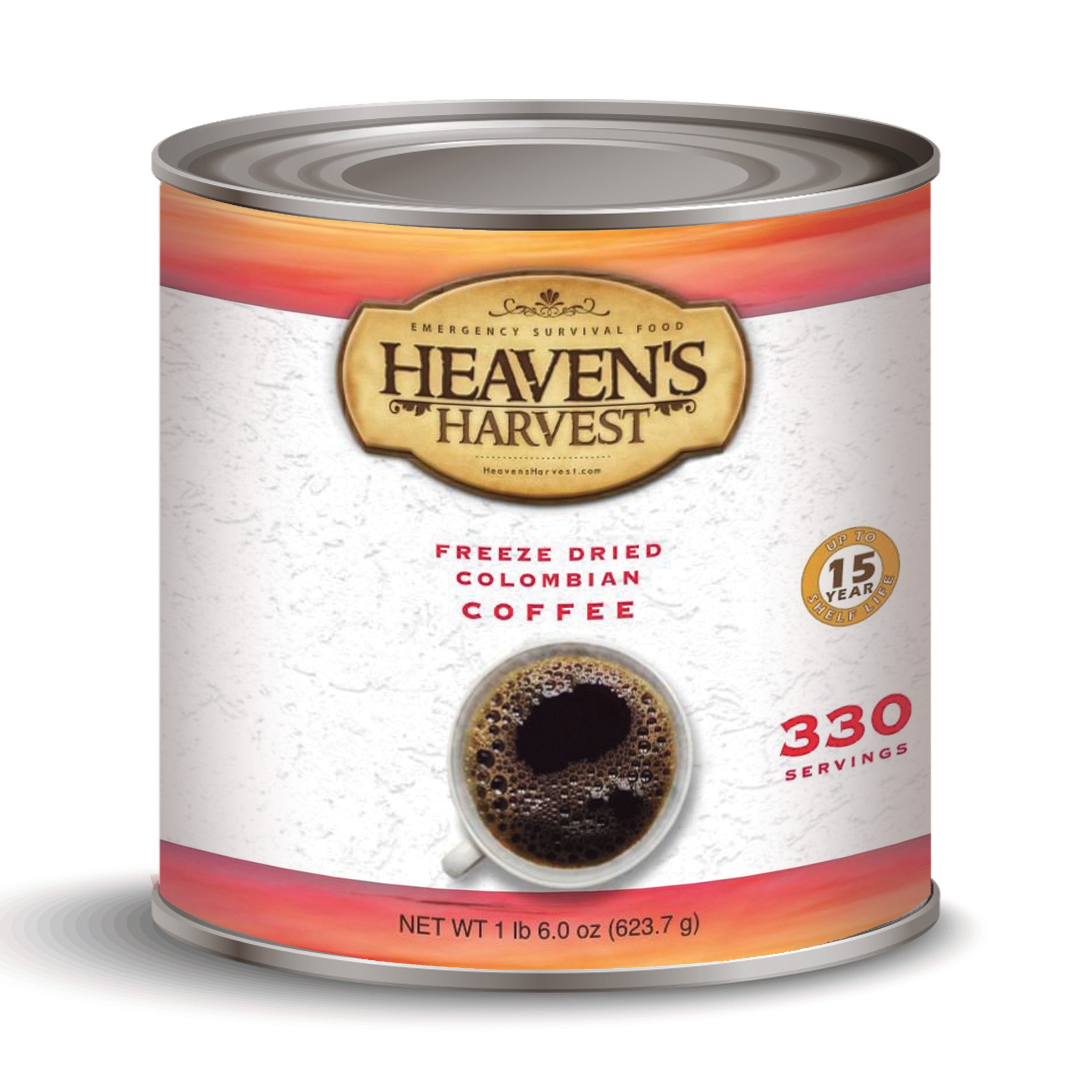 Freeze-Dried Coffee, #10 Can – Heaven's Harvest