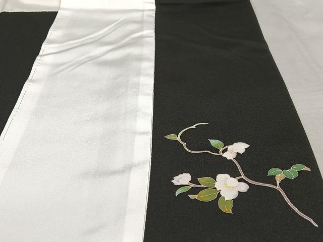 平和屋着物○訪問着 友禅 作家物 枝花文 暈し染め 正絹