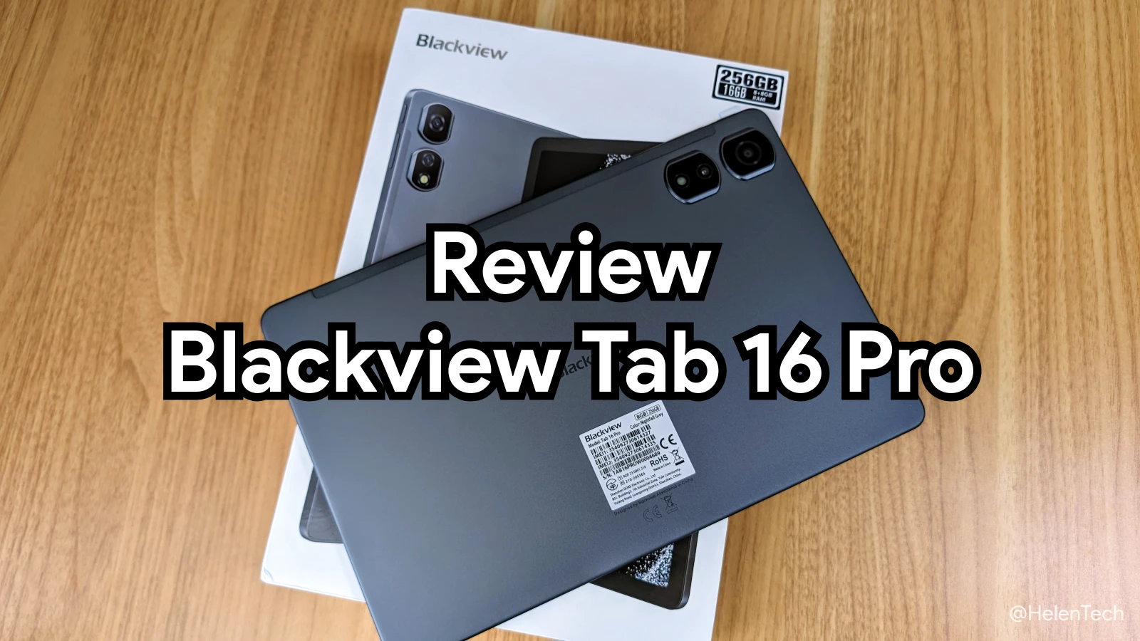 Blackview Tab 16 Pro を実機レビュー。軽く使うのにちょうど良い11