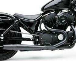 サンダーヘッダー フルエキゾースト・マフラー ブラック スポーツ