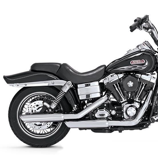 ダイナ(DYNA)FXD,FXDL,FXDC,FXDB用スリップオン・マフラー｜ハーレー