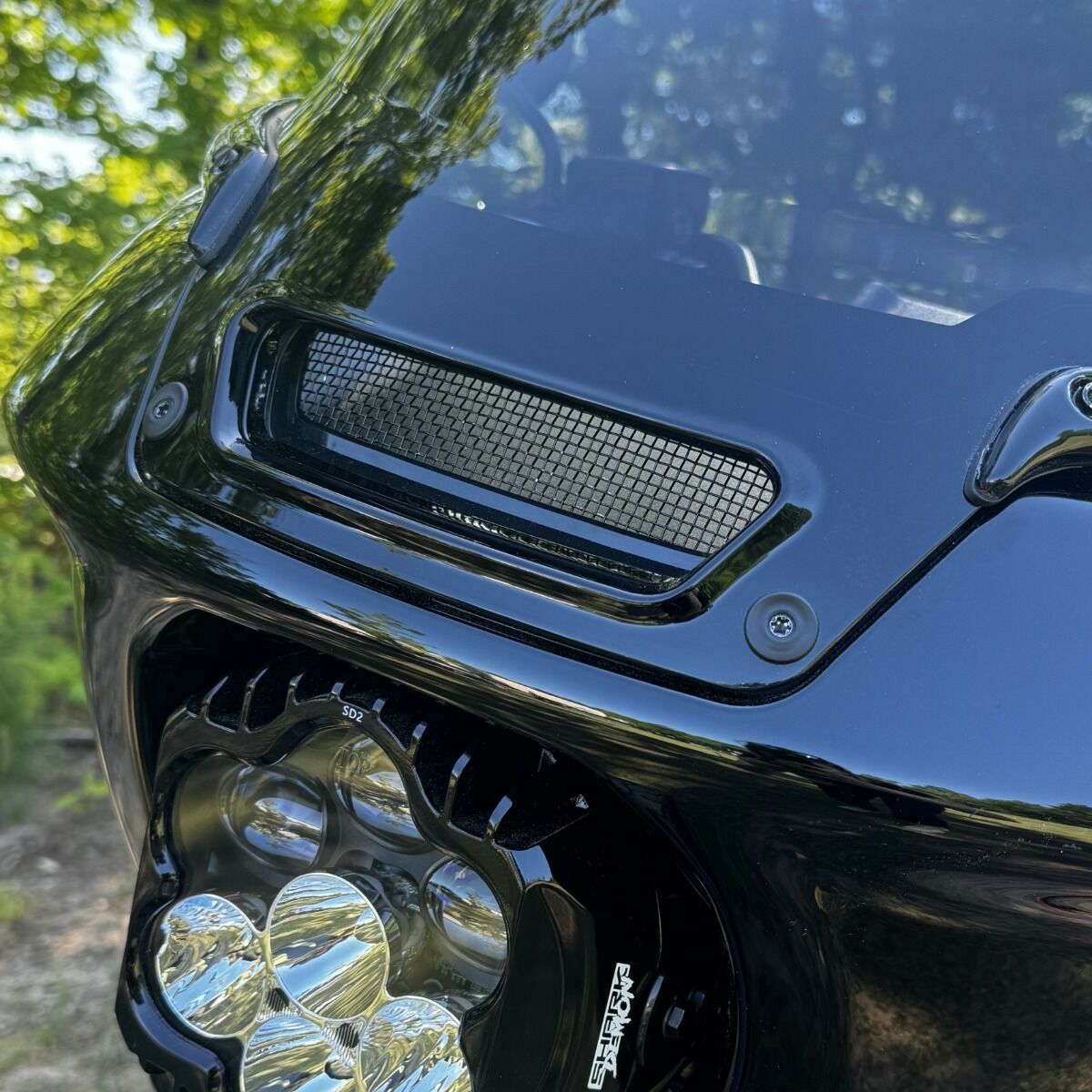 ローライダーST、エルディアブロ フェアリングベントインサート