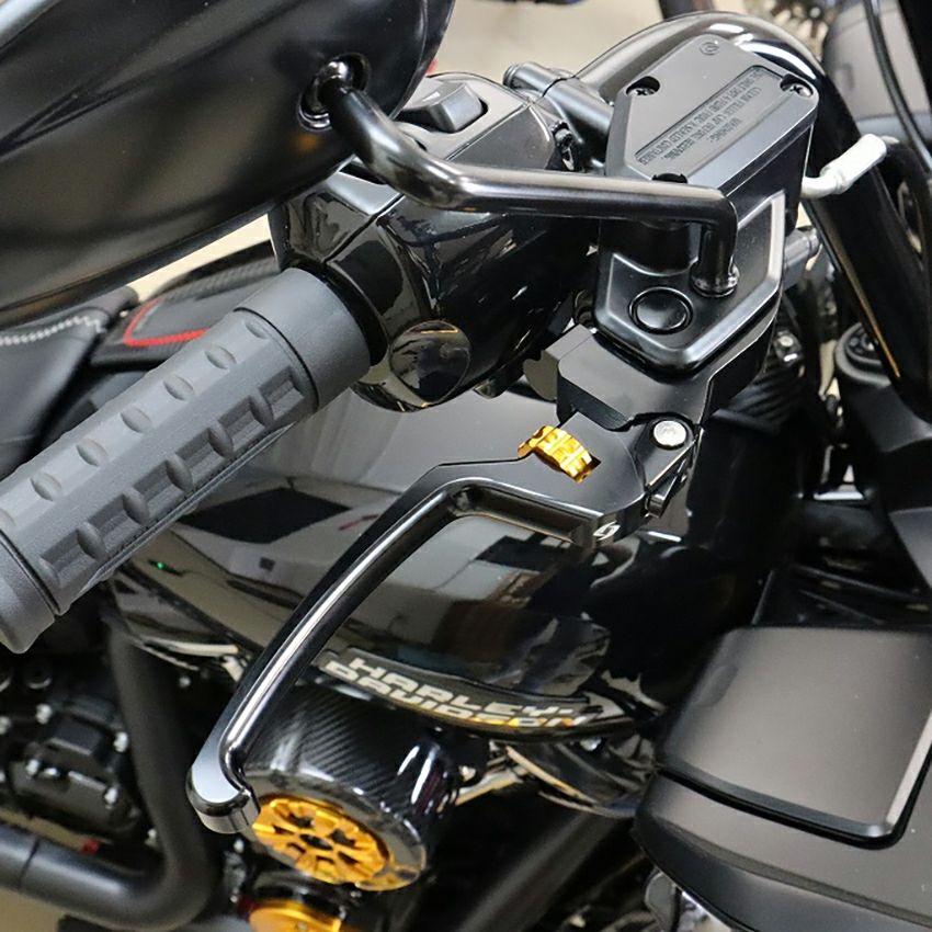 ハーレー、ツーリング用ブレーキレバー＆クラッチレバー｜ハーレー