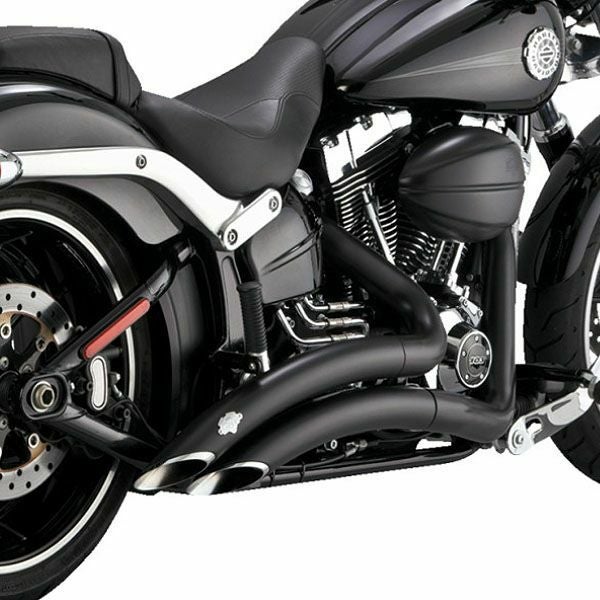 VANCE&HINES 2-2 ビッグラディウス ブラック フルエキゾーストマフラー