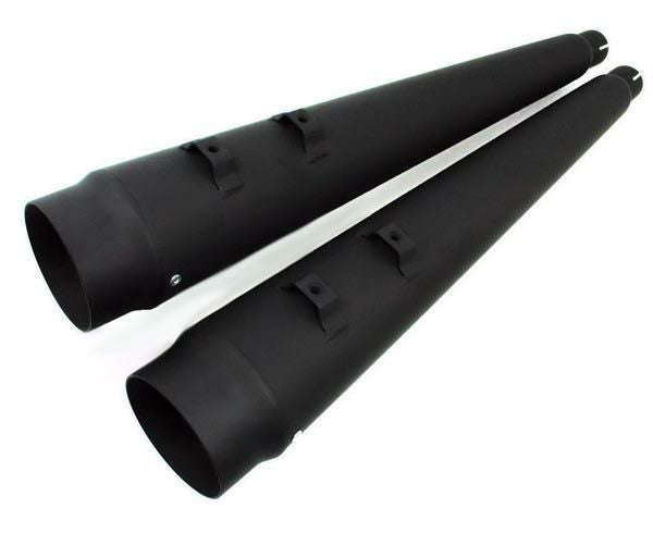 DNA スリップオンマフラー 1995～2016ハーレー ツーリング用 ブラック