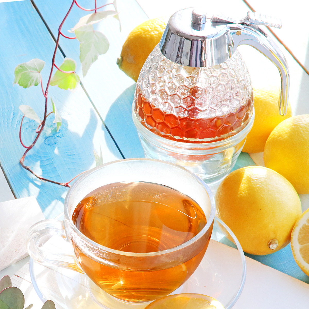 CUBE］レモン＆ハニールイボスティー 2.0g×20包 フルーツフレーバー