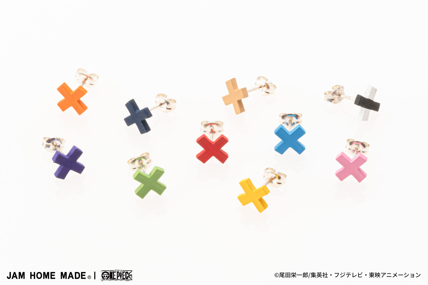 アクセサリーブランド JAM HOME MADE より “麦わらの一味” の10人