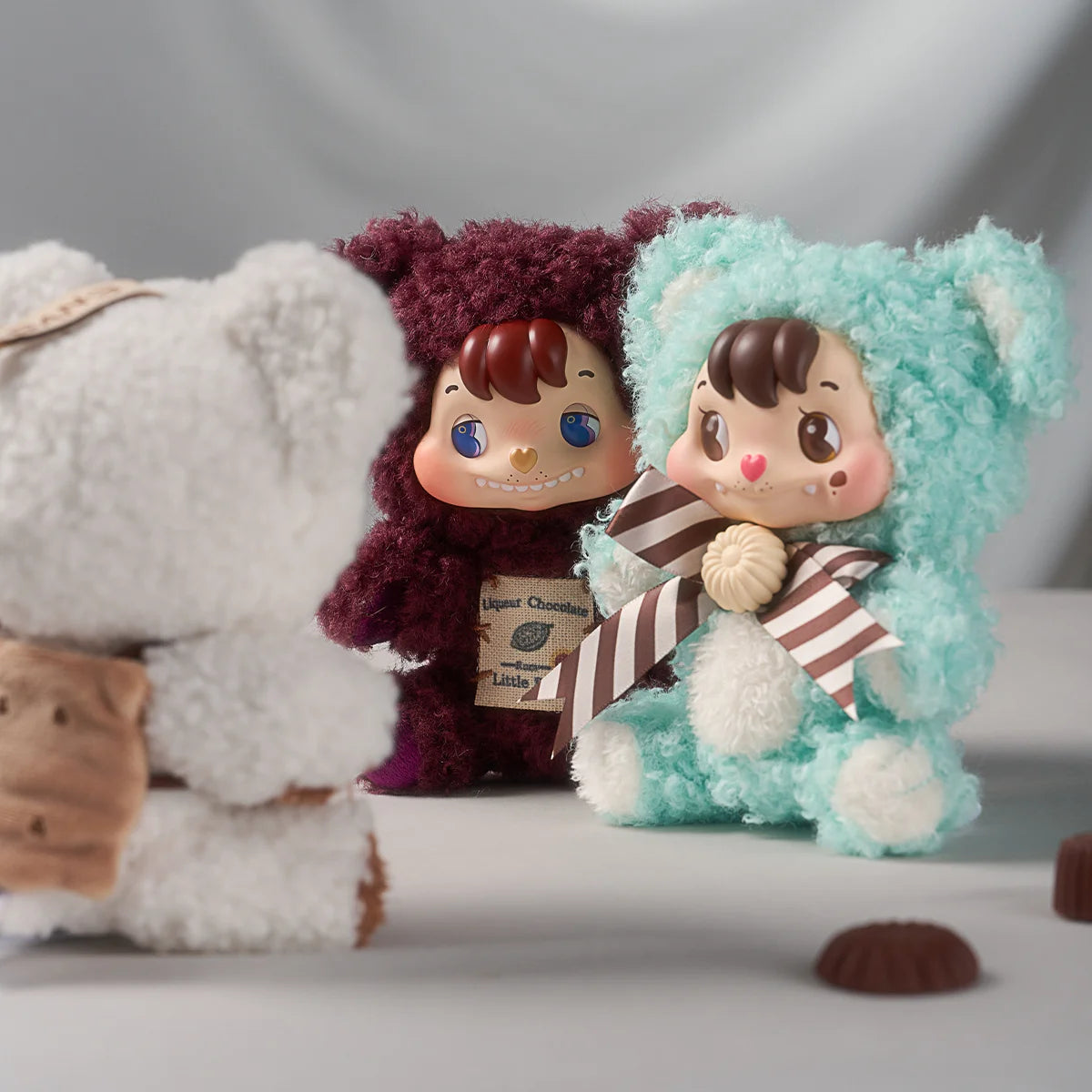 52TOYS LITTLE BUNS MELTING TOGETHER ソフビぬいぐるみ ブラインド