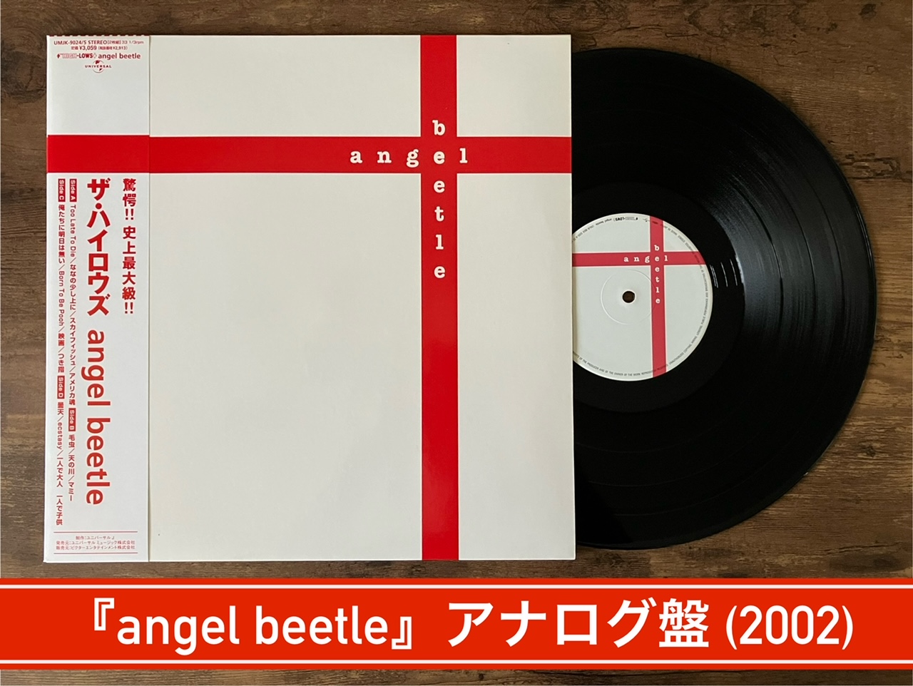 THE HIGH-LOWS/angel beetle】振れまくるベクトル!! 規格外の魅力