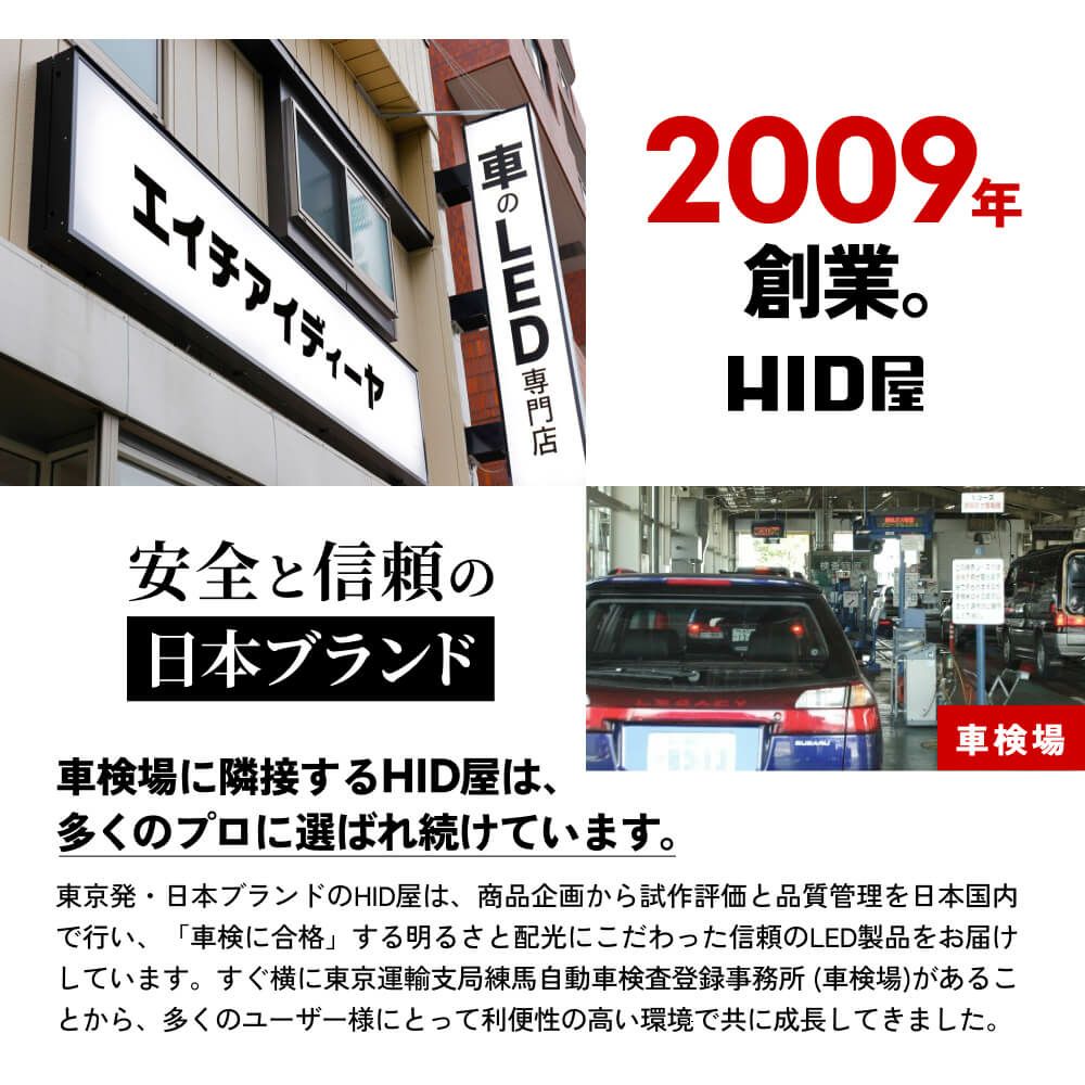 HID屋 H4 Hi/Lo LED ヘッドライト Qシリーズプラチナ 68400cd(カンデラ