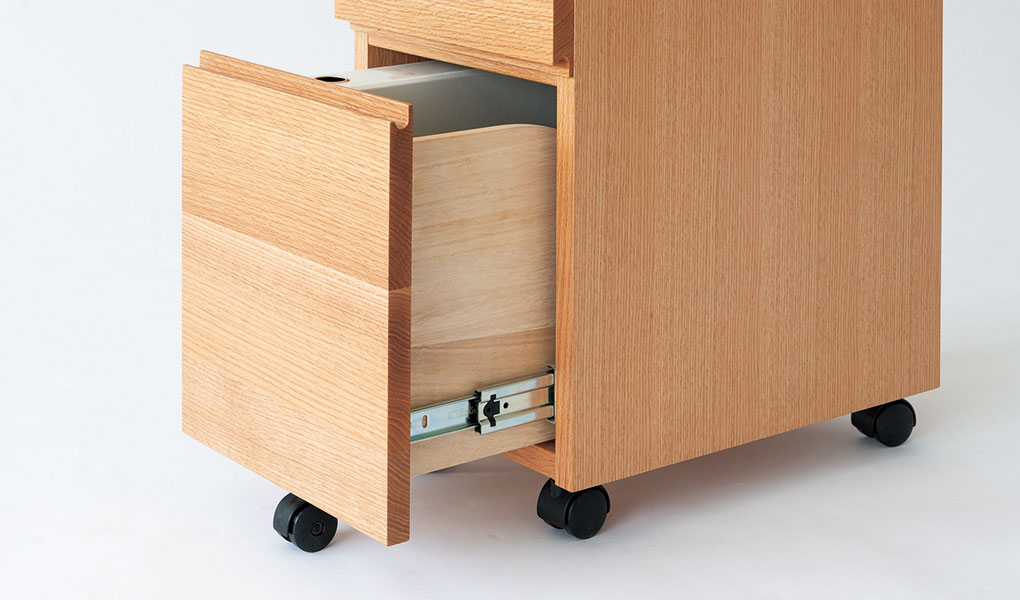 すーさん】begin 飛騨産業 キャスター付き サイドワゴン すーさん様