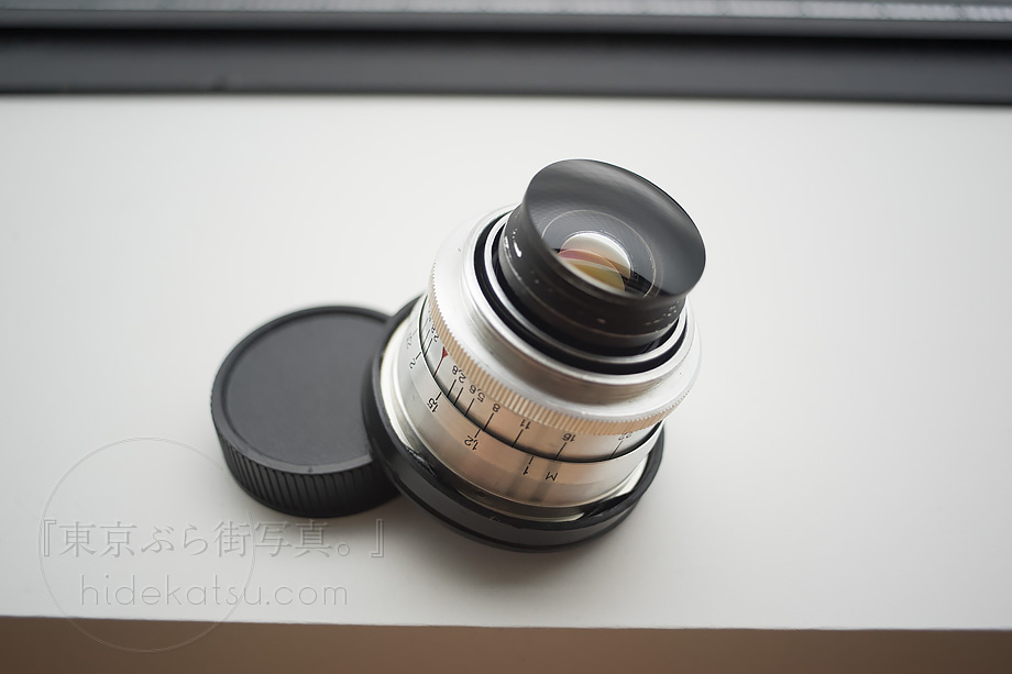 マニア心を誘う無骨なリアレンズに相反する優しい描写 Jupiter-12 35mm