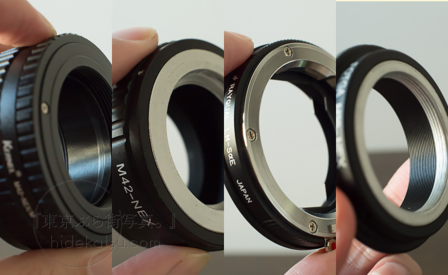 初心者向き）オールドレンズのマウントはどれが合う？CanonやSONYなど