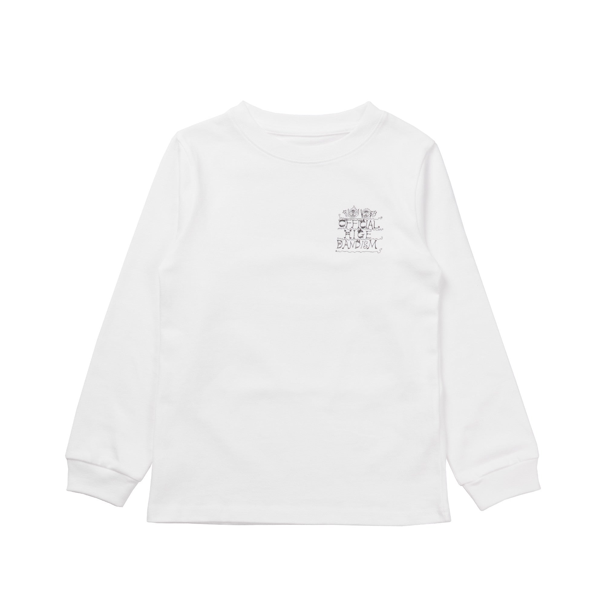 ロングスリーブTシャツ (日常) ホワイト KIDS（130） – Official髭男