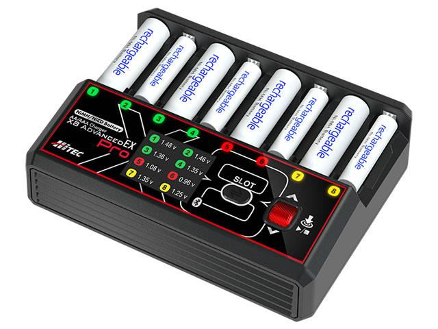 単三/ 単四充電器 AA/AAA Charger X8 Advanced EX Pro ［ AA/AAA