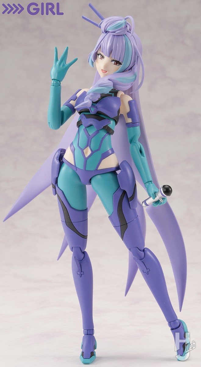 V.F.G.“ワルキューレ”「美雲・ギンヌメール」を特徴的な髪の塗り分けや