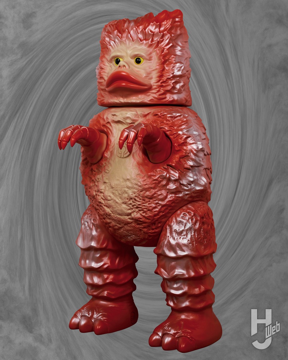 全高120cm！マルサン版「ガラモン」巨大ソフビがNAGNAGNAG氏