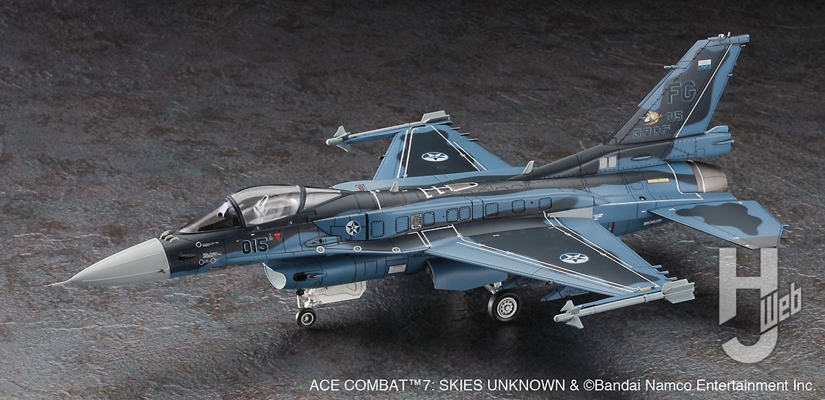 エースコンバット7より、主人公 トリガーが搭乗する、メイジ隊のF-2A