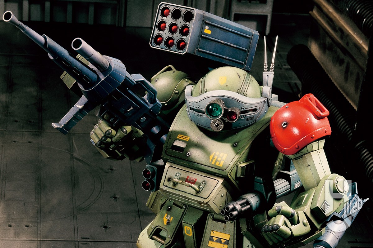 待望のレッドショルダーカスタムが登場！ウェーブ「1/24スコープドッグ