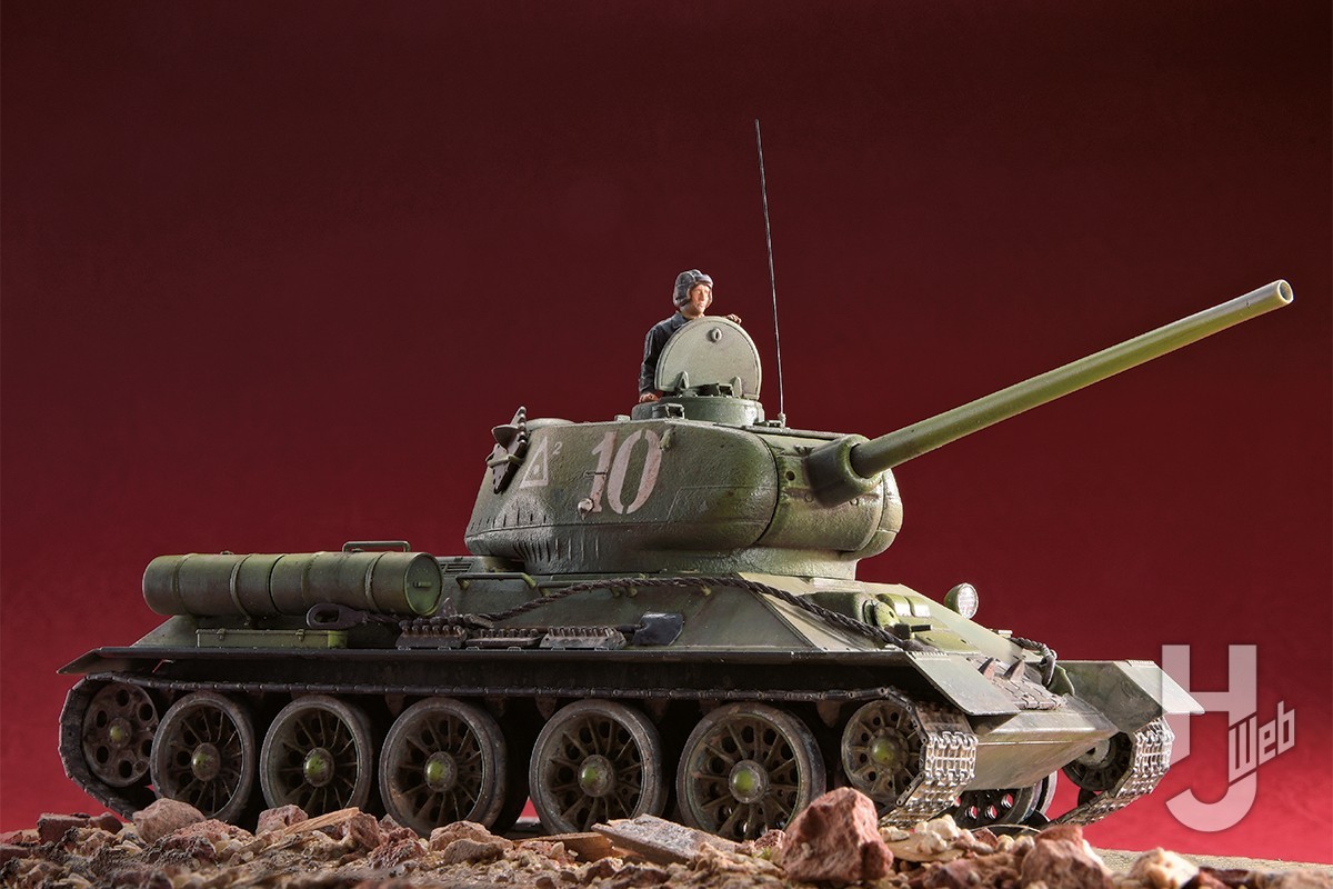 週刊デル・プラド バトルフィールド T-34-85 TANK 1/60 週刊デル