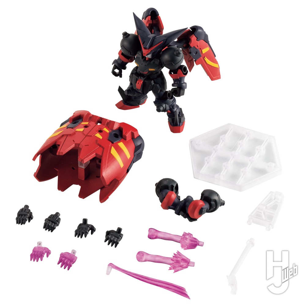 ゴッドガンダム」「マスターガンダム」が豊富なオプションパーツと