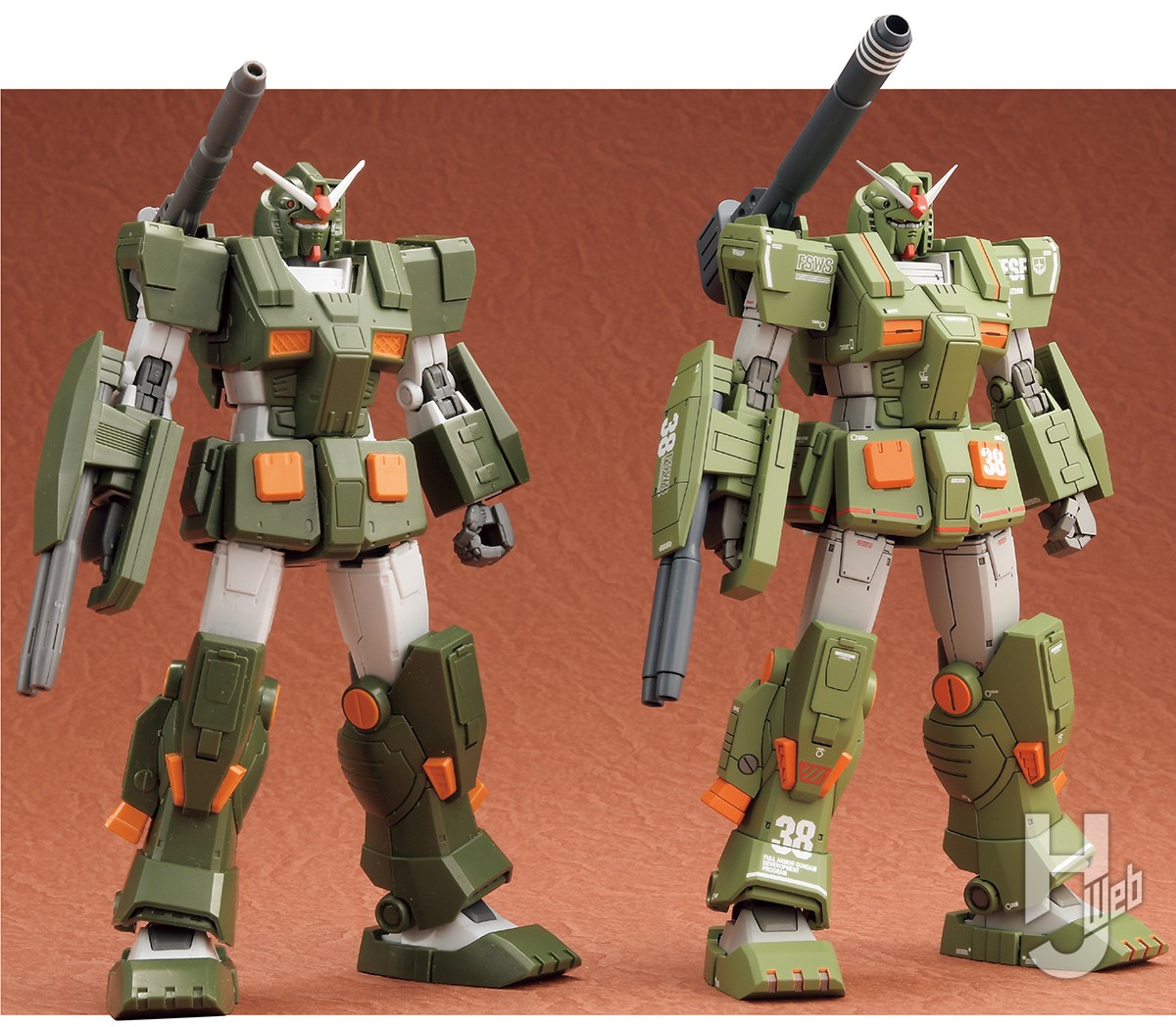 THE ORIGIN』版HGガンダムをベースに新規設計。MSDシリーズから待望の