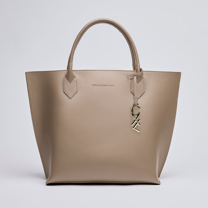 Leather handbag with removable pouch - George V – CXL by Christian