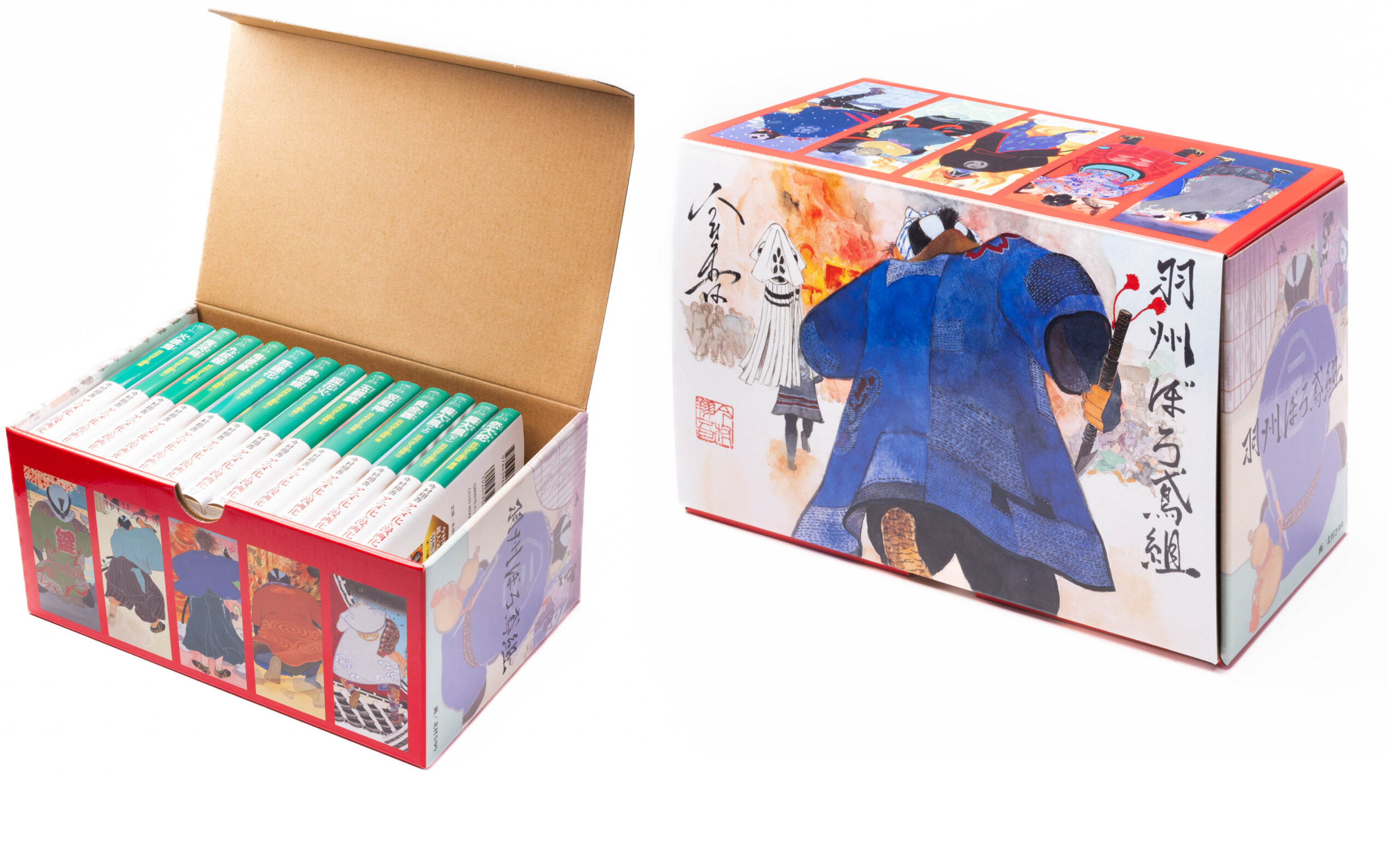 今村翔吾のサイン入り「『羽州ぼろ鳶組』BOXセット」を作品の舞台に