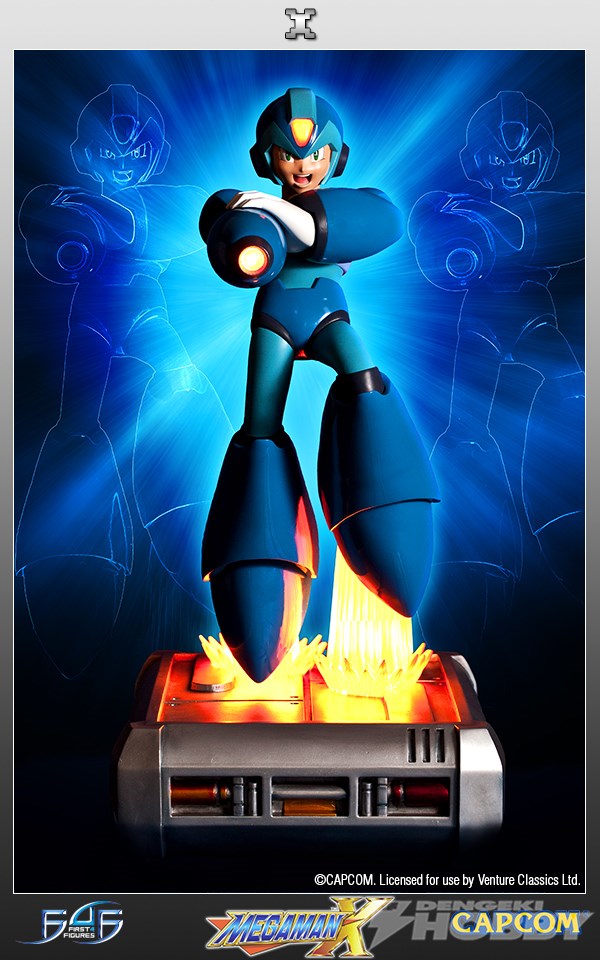 ロックマンX』のエックスが1/5スケールでスタチュー化！ | 電撃ホビー