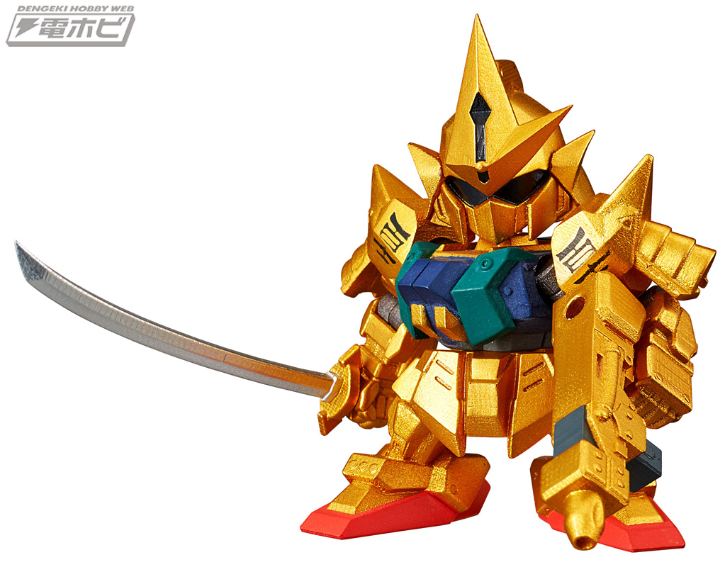 SD戦国伝・武者七人衆編を飾った名脇役たちが集結！ガシャポン戦士DASH