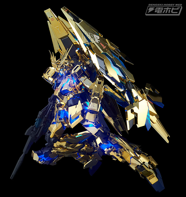 金色の不死鳥”「ユニコーンガンダム3号機 フェネクス」、ガンプラ最