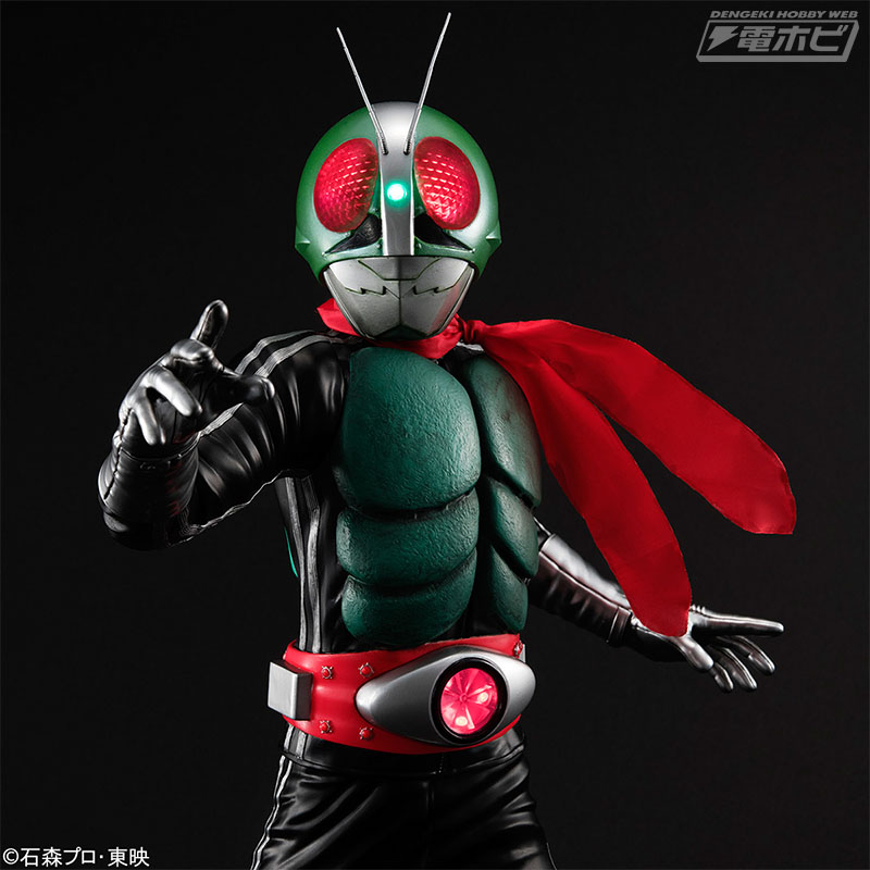 仮面ライダー新1号」がメガハウス「Ultimate Article」に登場！全高40