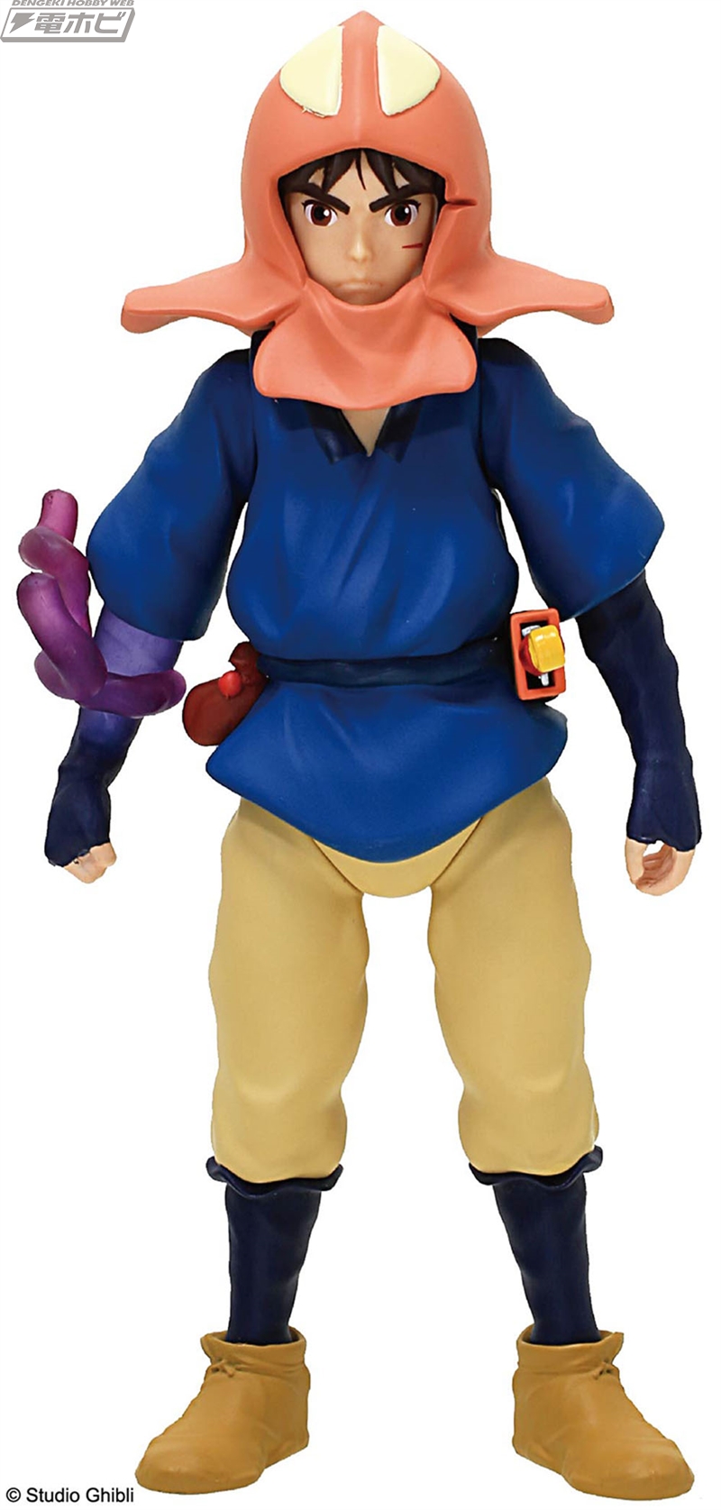 もののけ姫』アシタカがソフビフィギュア化！着脱可能な「刀」「頭巾