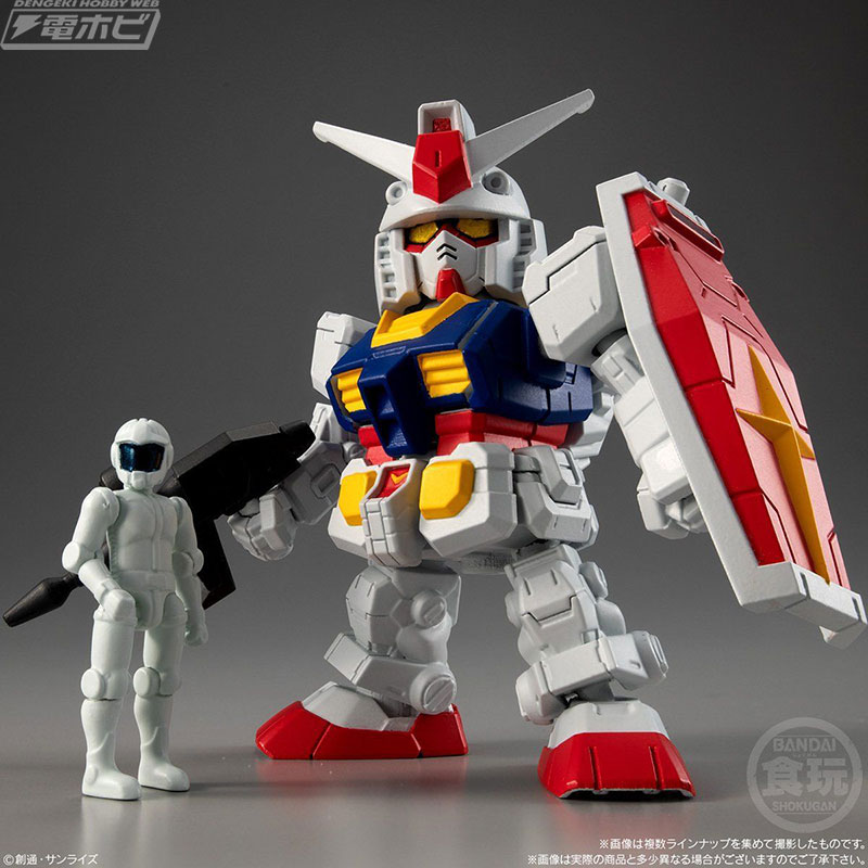 モビルスーツに乗り込め!!『ガンダム』新食玩フィギュアシリーズ「機動