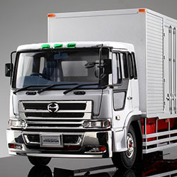 大型貨物トラック「日野 プロフィア FW」がアオシマよりキット化！新規