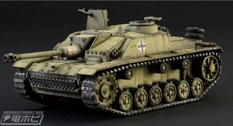 1/56スケールのイタレリ製戦車・AFVキット！ドイツ軍「III突 G型」と