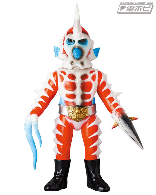 東映レトロソフビコレクションに『仮面ライダー』からサラセニアン