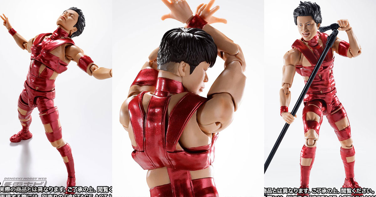 T.M.RevolutionがS.H.Figuartsに帰って来る！赤い新衣装を再現した